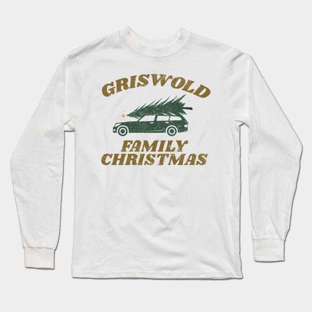 Griswold - Family Christmas 80's Long Sleeve T-Shirt by HANASUISI